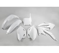 kit plastique carènes Honda CRF 450 R 2007 blanc UFO Plast