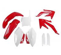 Ufo Honda Crf 450 R 07 Hokit110f@999 Plastics Kit Rouge