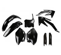 kit plastique carènes Honda CRF 450 R 2008 noir ovni plast FULL