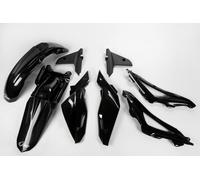 kit plastique carènes Husqvarna TC 125 - 250 2011 - 2013 noir Ufo Plast