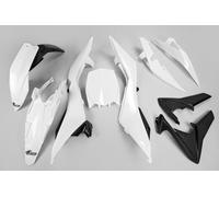 Ufo Husqvarna Tc 449/499 2011-2013 Hukit612-041 Plastics Kit Blanc