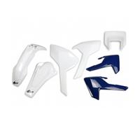 Ufo Husqvarna Te/tx/fe 2017-2019 With Headlight Hukit621-999 Plastics Kit Blanc