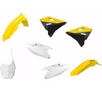 Kit plastique carènes jaunes Polisport Suzuki Rm 125-250 90864