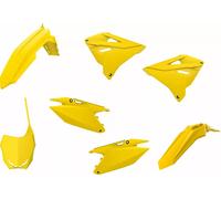 Kit plastique carènes jaunes Polisport Suzuki Rm 125-250 90868