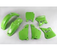 kit plastique carènes Kawasaki KX 125 1990 -1991 Ufo Plast vert
