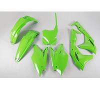 Ufo Kawasaki Kxf 250 2017-2017 Kakit224-026 Plastics Kit Vert