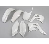 kit plastique carènes Kawasaki KXF 450 2013 - 2015 Ufo Plast blanc
