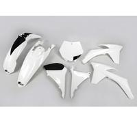 kit plastique carènes Ktm SX 125 - 150 - 250 SXF 250 - 350 - 450 2011 OVNI blanc