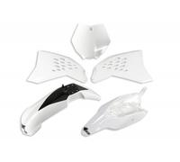 Ufo Ktm Sx 65 12 Ktkit525@047 Plastics Kit Blanc