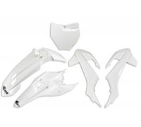 kit plastique carènes Ktm Sx 65 2016 - 2023 Ufo Plast blanc