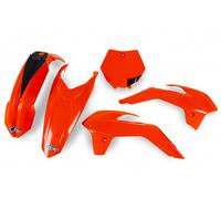 kit plastique carènes Ktm SX 85 2013 - 2017 UFO Plast orange Fluo