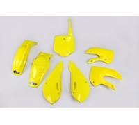 Kit plastique carènes OVNI Kawasaki Klx 110 2001 - 2009 jaune