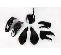 Kit plastique carènes ovni kawasaki Klx 110 2001 - 2009 noir