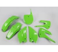 kit plastique carènes restyling Kawasaki KX 85 2001 - 2013 Ufo Plast vert