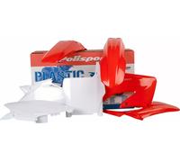 Polisport Mx Honda Cr125r/250r 04-07 Oem 90082 Plastics Kit Rouge,Blanc
