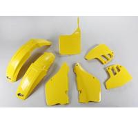 kit plastique carènes Suzuki RM 125 1992 Ufo Plast jaune