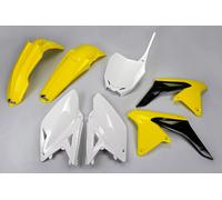 Ufo Suzuki Rmz 250 2010-2018 Sukit416-999w Plastics Kit Jaune