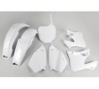 kit plastique carènes Yamaha YZ 125 - 250 2000 - 2001 blanc UFO Plast