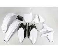 Ufo Yamaha Yzf 450 2010-2010 Yakit309-046 Plastics Kit Blanc