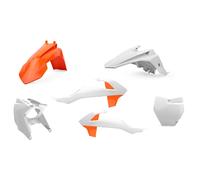 Kit plastique complet Polisport pour KTM SX 65 '16-'23, couleurs OEM Ora