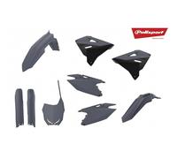 Polisport Off Road Mx Restyling Suzuki Rm125/250 01-08 90866 Plastics Kit Noir