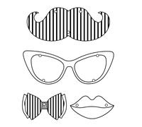 Kit Plastique Dingue Bijoux Collier Moustache