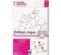 Kit plastique dingue - Mobile moutons à faire soi-même Multicolore G