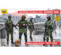 Kit Plastique Figurines Soldats Armée Russe Moderne ZVEZDA 1:35