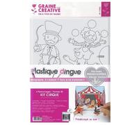 Kit plastique fou - théâtre en 3D - Cirque