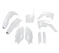 Ufo Honda Crf 250r/450r 2011-2013 Usa Hokit115f-041 Fork Protectors & Plastics Kit Clair