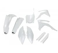Ufo Honda Crf 250r/450r 2014-2017 Hokit116f-041 Fork Protectors & Plastics Kit Blanc