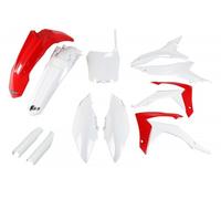 UFO Honda Crf 250r/450r 2014-2017 avec Housse de boîte à air EU Hokit121f-999 Kit de Protections de Fourche et de Plastique Taille Unique