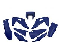 Ufo Husqvarna Te/tx/fe 2020-2022 With Headlight Hukit623-087 Plastics Kit Bleu