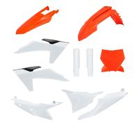 Polisport Off Road Mx Full Ktm Sx/sx-f/xc/xc-f 23-25 Plastics Kit Blanc