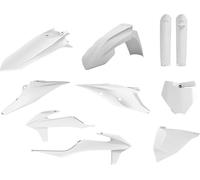 Kit plastique POLISPORT Blanc - adaptable sur KTM SX/SX-F