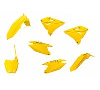 Kit plastique POLISPORT motocross SUZUKI RM 125 / 250 2001 - 2008 restyle jaune