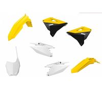 Kit plastique POLISPORT motocross SUZUKI RM 125 et 250 2001 - 2008 restyle