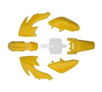 Kit plastique Type CRF50 - Jaune - Dirt Bike