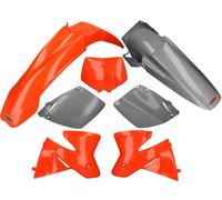 UFO Turkey – Kit de plastiques – KTM SX 125 00 Ktkit500@999 – Orange/Gris
