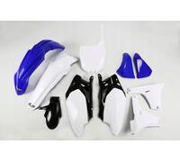 KIT PLASTIQUE YAMAHA YZF 450 '13 COULEUR OEM (BLEU/BLANC/NOIR) (YA317E999)