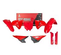 Kit Plastiques 6 PZ Rouge Noir Honda CRF-R 450 2025