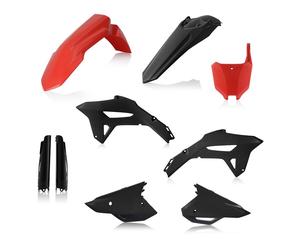 Kit plastiques Acer ull couleur rouge/noir
