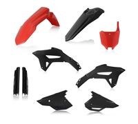 Kit plastiques Acer ull couleur rouge/noir