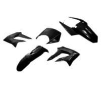 Kit plastiques Bihr carénages 6 pièces noir