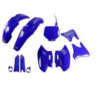 Ufo Yamaha Yzf 400 1998-1999 Yakit290f-089 Fork Protectors & Plastics Kit Bleu