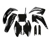 Kit Plastiques Carénages Honda CR 125 / 250 2005 - 2007 NOIR Ufo Plast FULL