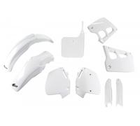 Kit Plastiques Carénages Honda CR125 1991-1992 CR250 1990-1991 Blanc Ufo FULL