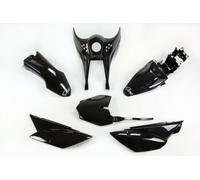 Ufo Kawasaki Klx 110 12 Ka37003@001 Plastics Kit Noir