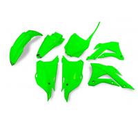 Ufo Kawasaki Kx 85 I 17/14 18 Kakit222@aflu Plastics Kit Vert