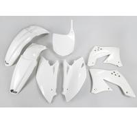 Kit Plastiques Carénages Kawasaki KXF 450 2009-2011 UFO Plast Blanc